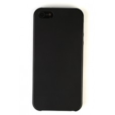 Étui de silicone noir pour iPhone 5/5S/SE