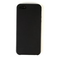 Étui de silicone noir pour iPhone 5/5S/SE