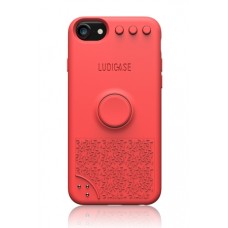 Coque amusante et interactive pour iPhone 7/8 Plus - Rouge tropical