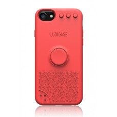 Coque amusante et interactive pour iPhone 6/7/8/SE 2020 - Rouge tropical