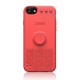 Coque amusante et interactive pour iPhone 6/7/8/SE 2020 - Rouge tropical