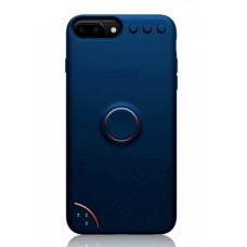 Coque amusante et interactive pour iPhone 6/7/8 Plus - Bleu