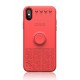 Coque amusante et interactive pour iPhone X/XS- Rouge tropical