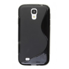 Étui de silicone noir pour Samsung Galaxy S4