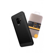 Duo Coque rigide + verre trempé - Galaxy S9