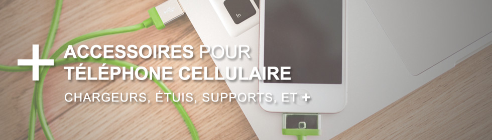 Accessoires pas cher pour téléphones cellulaires